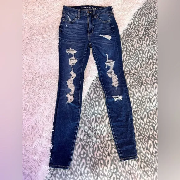 American Eagle Super Hi-Rise Jegging - Picture 1 of 4